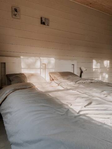 Фото номера Дом с 2 спальнями Дома для отпуска Barbaripolis cottage in the forest г. Dumšiai 16