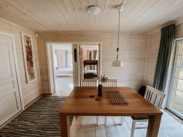 Фото номера Дом с 2 спальнями Дома для отпуска Barbaripolis cottage in the forest г. Dumšiai 28