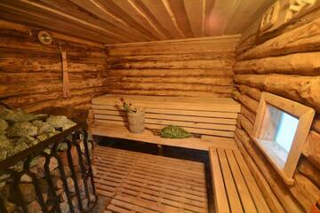 Фото номера Дом с 2 спальнями Дома для отпуска Barbaripolis cottage in the forest г. Dumšiai 24