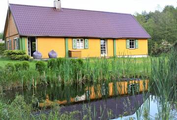 Фото номера Дом с 2 спальнями Дома для отпуска Barbaripolis cottage in the forest г. Dumšiai 66