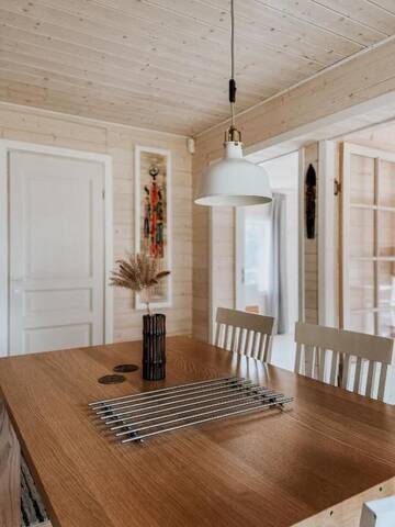 Фото номера Дом с 2 спальнями Дома для отпуска Barbaripolis cottage in the forest г. Dumšiai 38